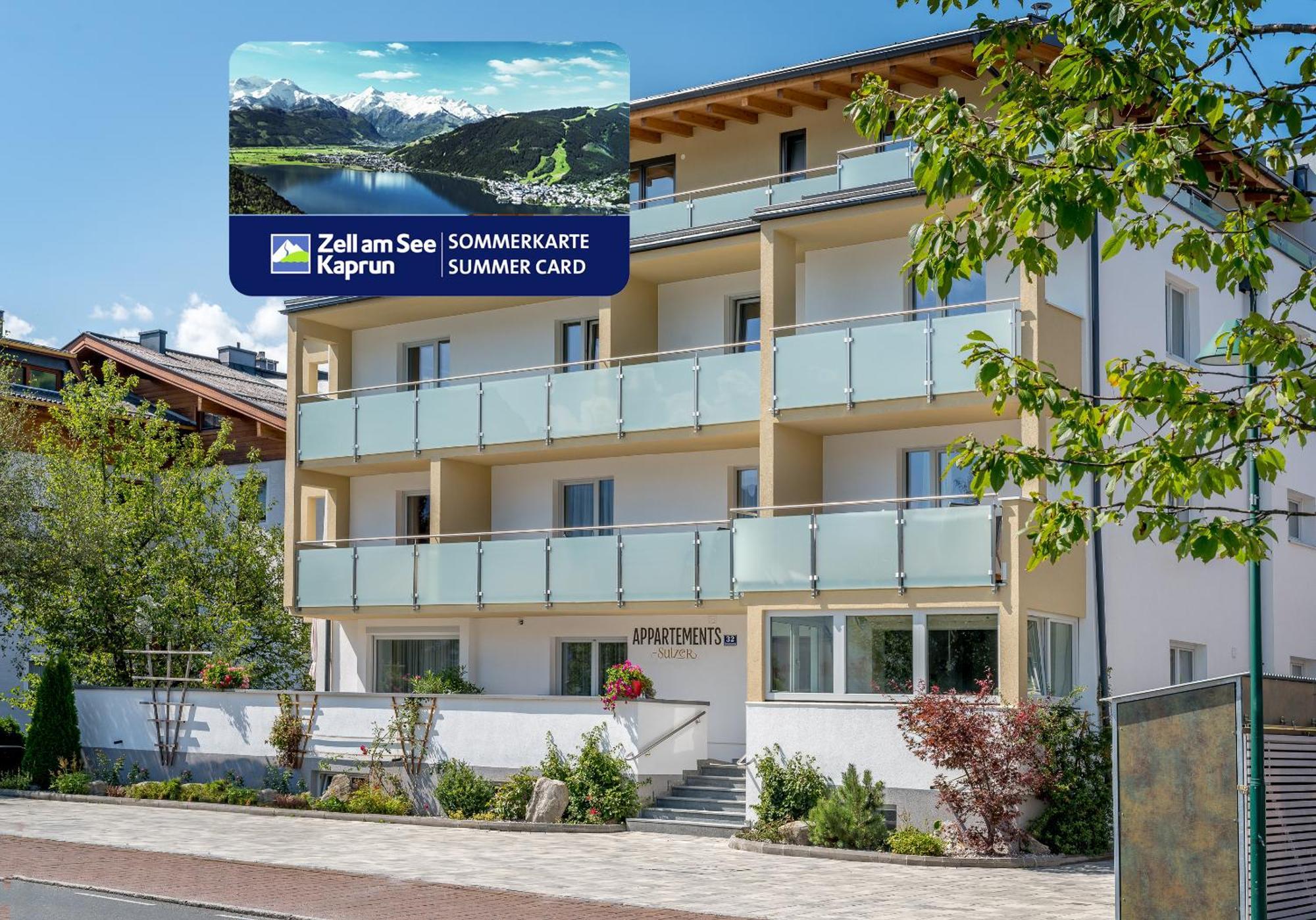Appartements Sulzer By We Rent, Summercard Included Целль-ам-Зе Экстерьер фото